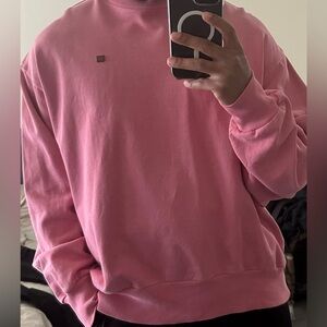 Acne Studios Pink Sweatshirtrt